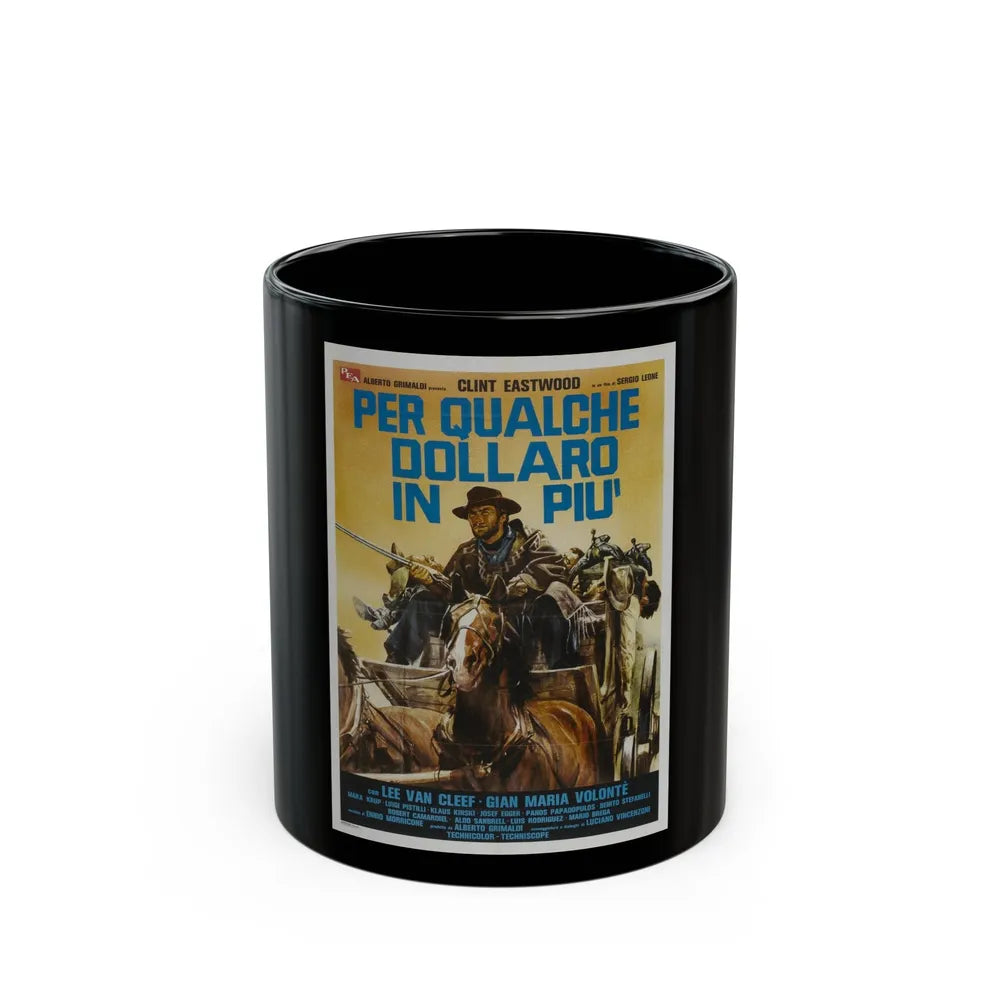 FOR A FEW DOLLARS MORE (2) 1965 Movie Poster - Black Coffee Mug-11oz-Go Mug Yourself