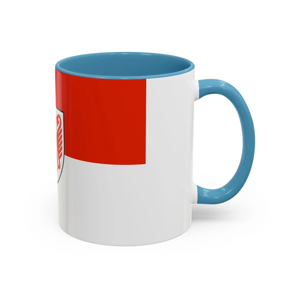 Flag of Braunschweig Germany - Accent Coffee Mug-Go Mug Yourself