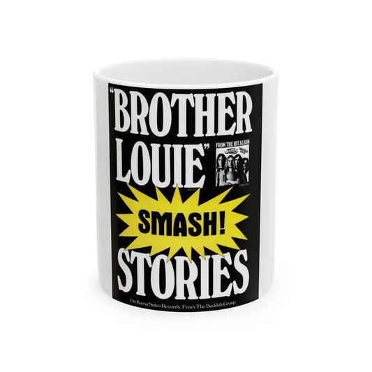 Stories 1973 (Music Poster) White Coffee Mug-11oz-Go Mug Yourself