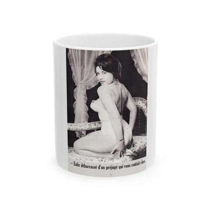 June Palmer #231 (Vintage Female Icon) White Coffee Mug-11oz-Go Mug Yourself