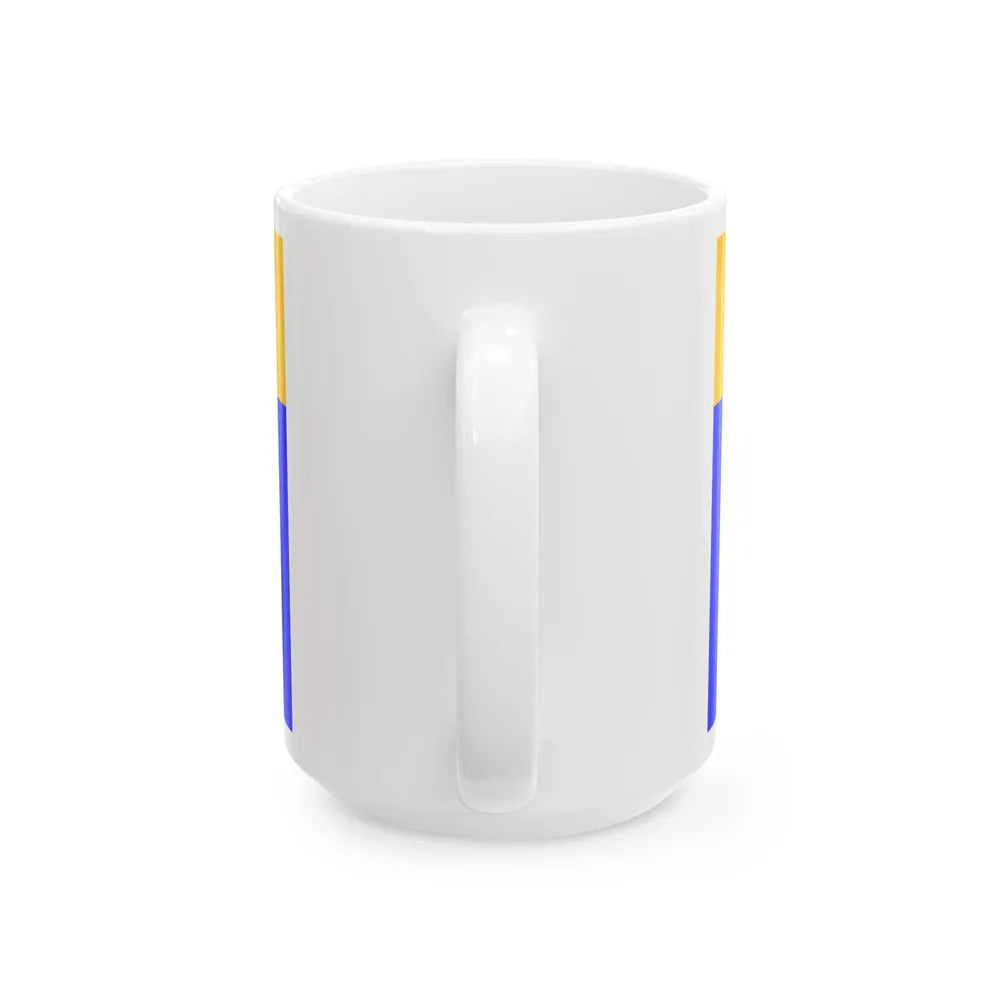 Flag of West Sussex UK - White Coffee Mug-Go Mug Yourself