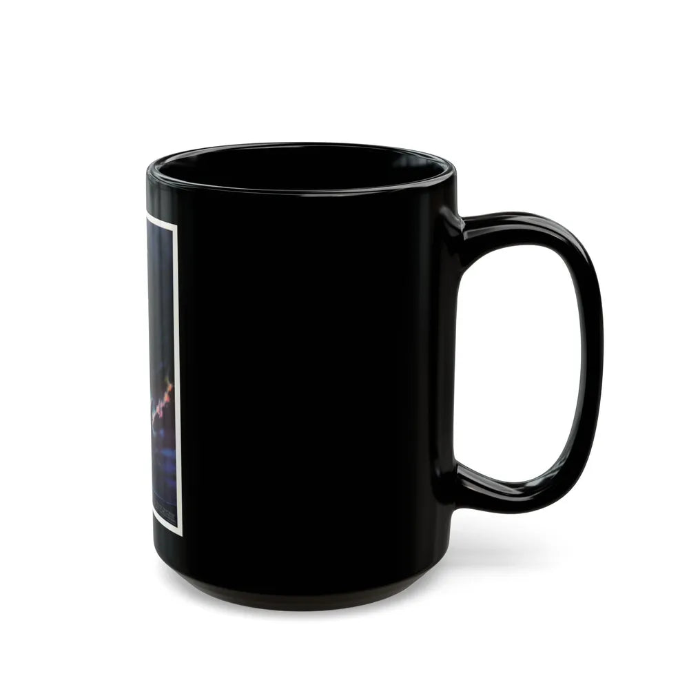 E.T. THE EXTRA TERRESTRIAL 1982 Movie Poster - Black Coffee Mug-Go Mug Yourself