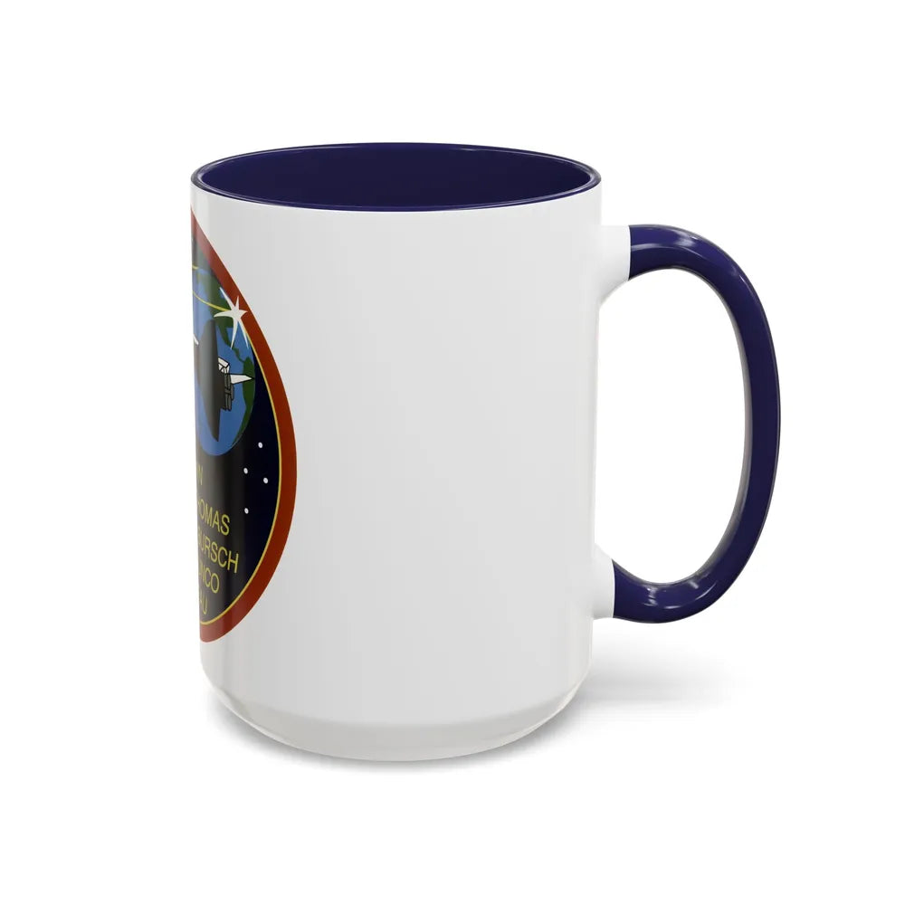 STS 77 (NASA) Accent Coffee Mug-Go Mug Yourself