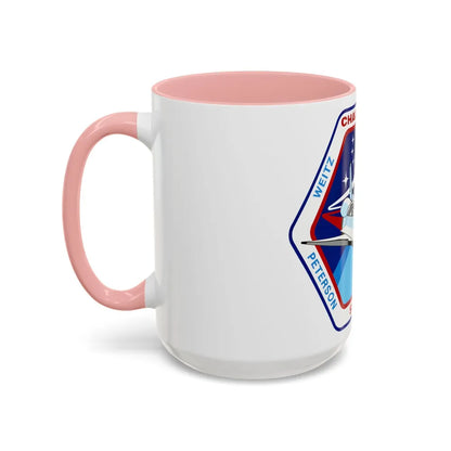 STS 6 (NASA) Accent Coffee Mug-Go Mug Yourself