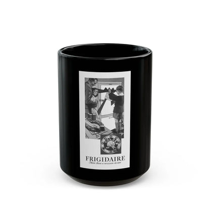 Frigidaire ad, Cosmopolitan, December 1929 - Black Coffee Mug-15oz-Go Mug Yourself