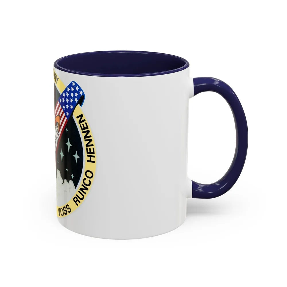 STS 44 (NASA) Accent Coffee Mug-Go Mug Yourself