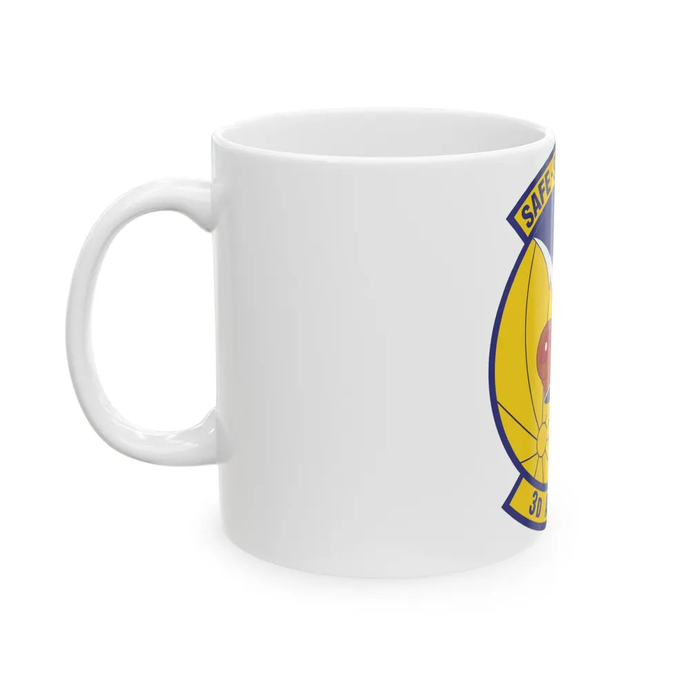 3d Airlift Squadron (U.S. Air Force) White Coffee Mug-Go Mug Yourself