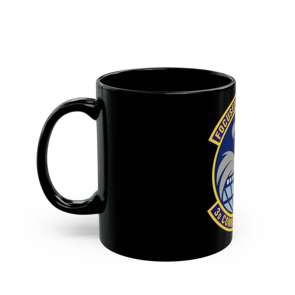 3d Combat Camera Squadron (U.S. Air Force) Black Coffee Mug-Go Mug Yourself