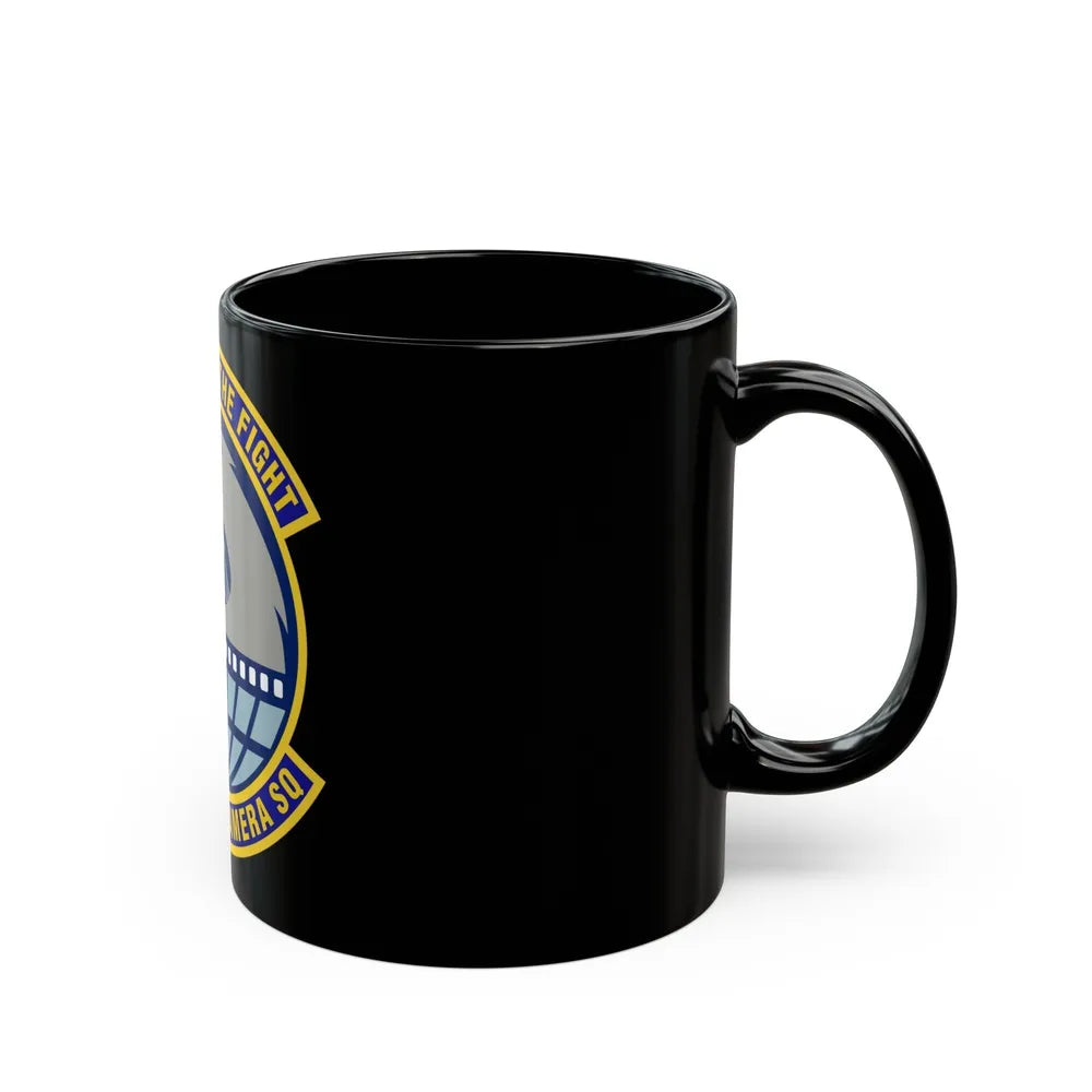 3d Combat Camera Squadron (U.S. Air Force) Black Coffee Mug-Go Mug Yourself