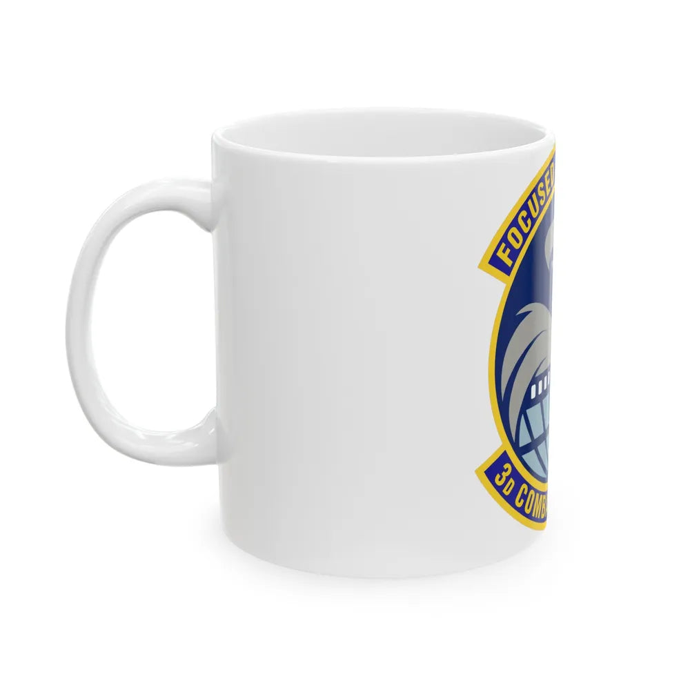 3d Combat Camera Squadron (U.S. Air Force) White Coffee Mug-Go Mug Yourself