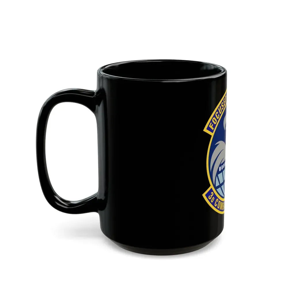 3d Combat Camera Squadron (U.S. Air Force) Black Coffee Mug - Go Mug Yourself