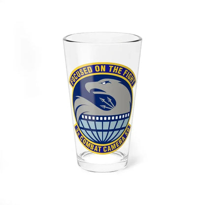 3d Combat Camera Squadron (U.S. Air Force) Pint Glass 16oz 16oz - Go Mug Yourself