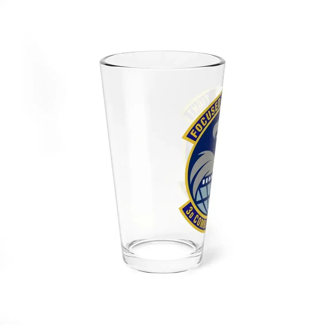 3d Combat Camera Squadron (U.S. Air Force) Pint Glass 16oz - Go Mug Yourself