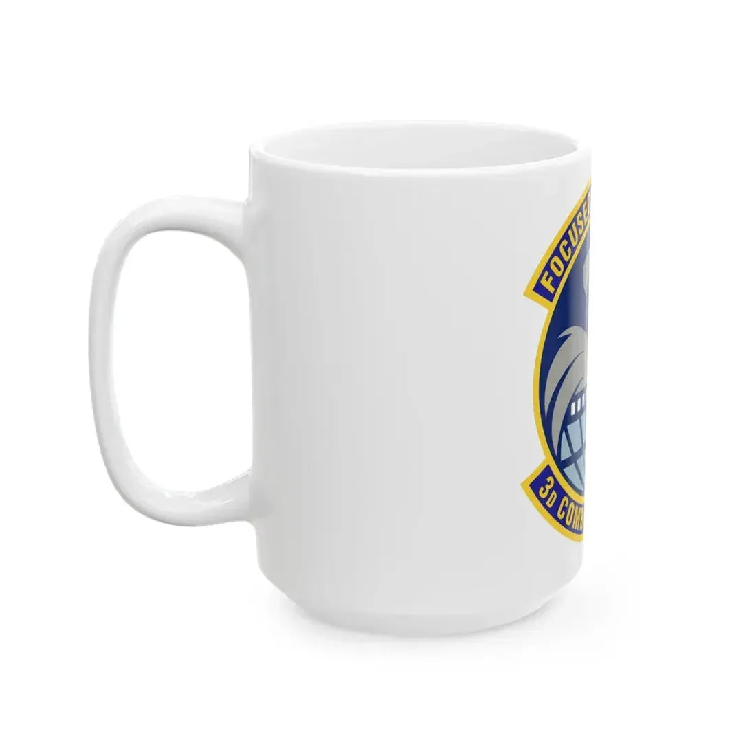 3d Combat Camera Squadron (U.S. Air Force) White Coffee Mug - Go Mug Yourself