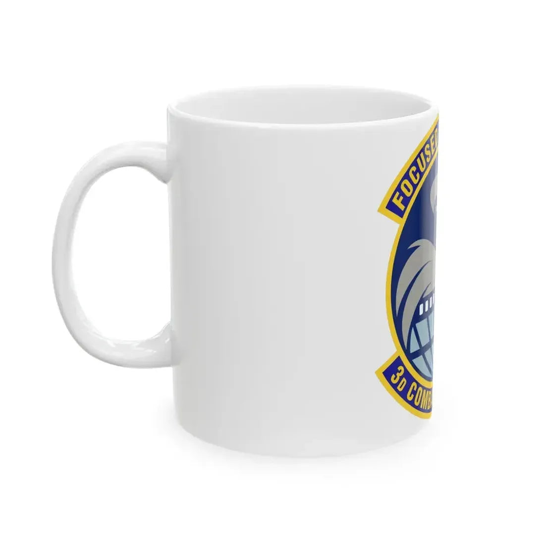 3d Combat Camera Squadron (U.S. Air Force) White Coffee Mug - Go Mug Yourself
