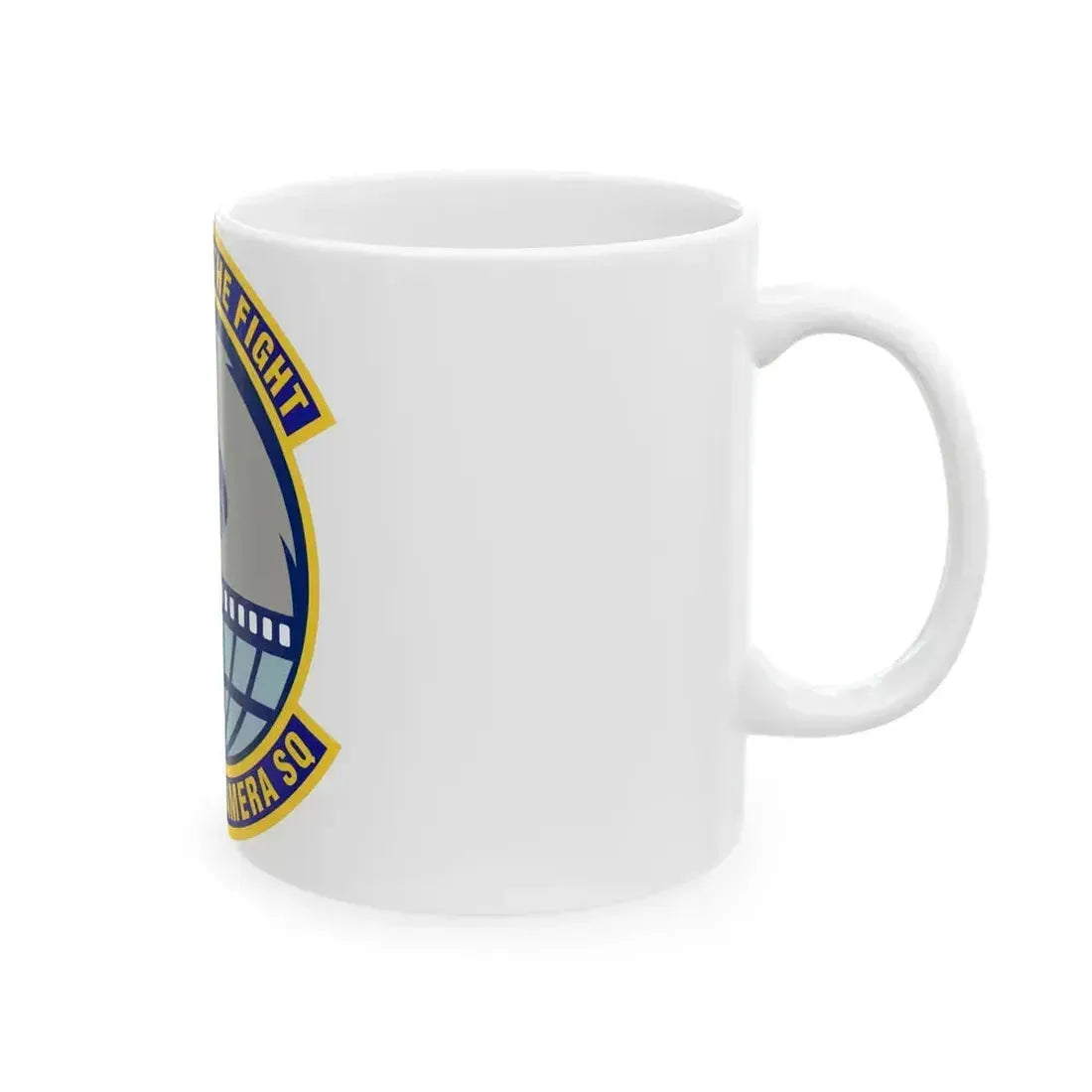 3d Combat Camera Squadron (U.S. Air Force) White Coffee Mug - Go Mug Yourself