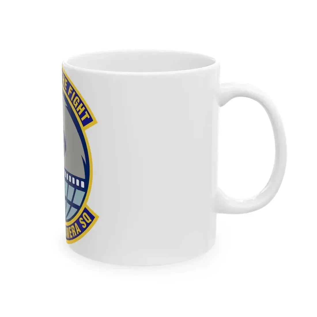 3d Combat Camera Squadron (U.S. Air Force) White Coffee Mug - Go Mug Yourself