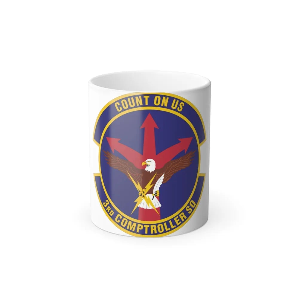 3d Comptroller Squadron (U.S. Air Force) Color Changing Coffee Mug-11oz-Go Mug Yourself