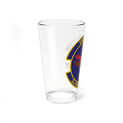 3d Comptroller Squadron (U.S. Air Force) Pint Glass 16oz-Go Mug Yourself