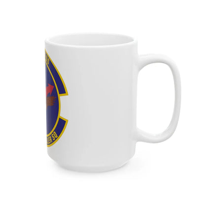 3d Comptroller Squadron (U.S. Air Force) White Coffee Mug-Go Mug Yourself