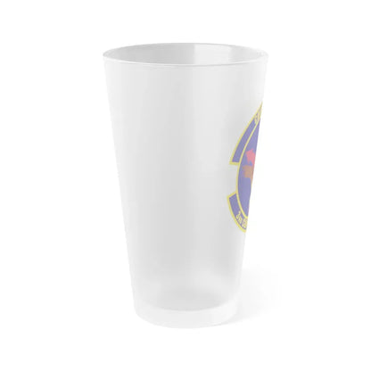 3d Comptroller Squadron (U.S. Air Force) Frosted Pint Glass 16oz - Go Mug Yourself