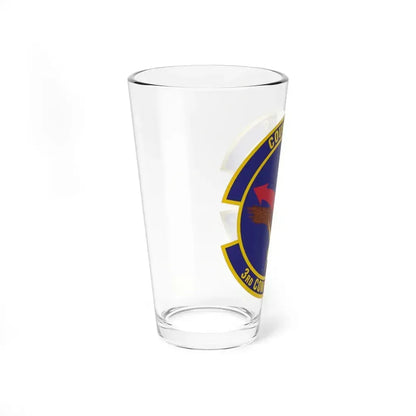 3d Comptroller Squadron (U.S. Air Force) Pint Glass 16oz - Go Mug Yourself