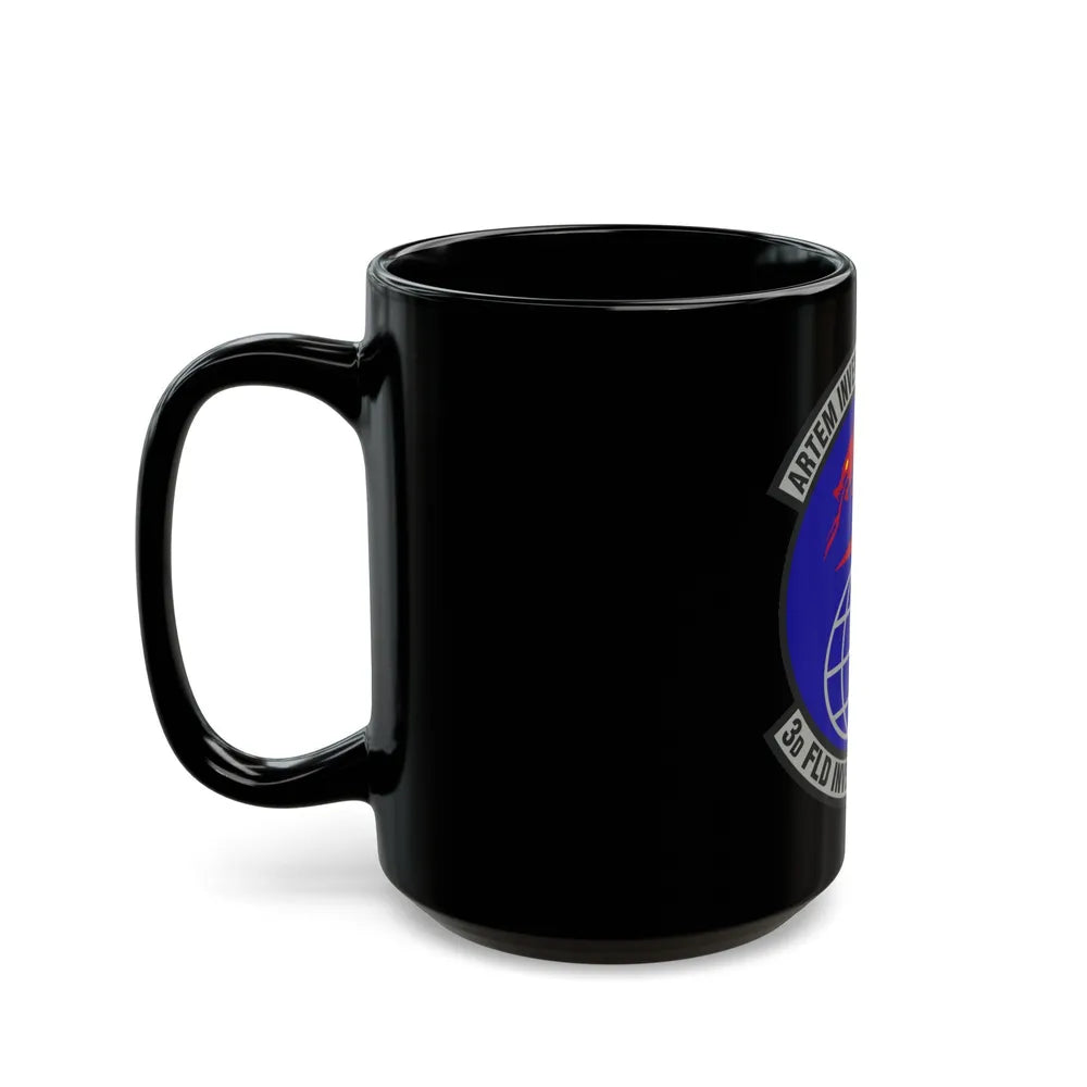 3d Field Investigations Squadron (U.S. Air Force) Black Coffee Mug-Go Mug Yourself