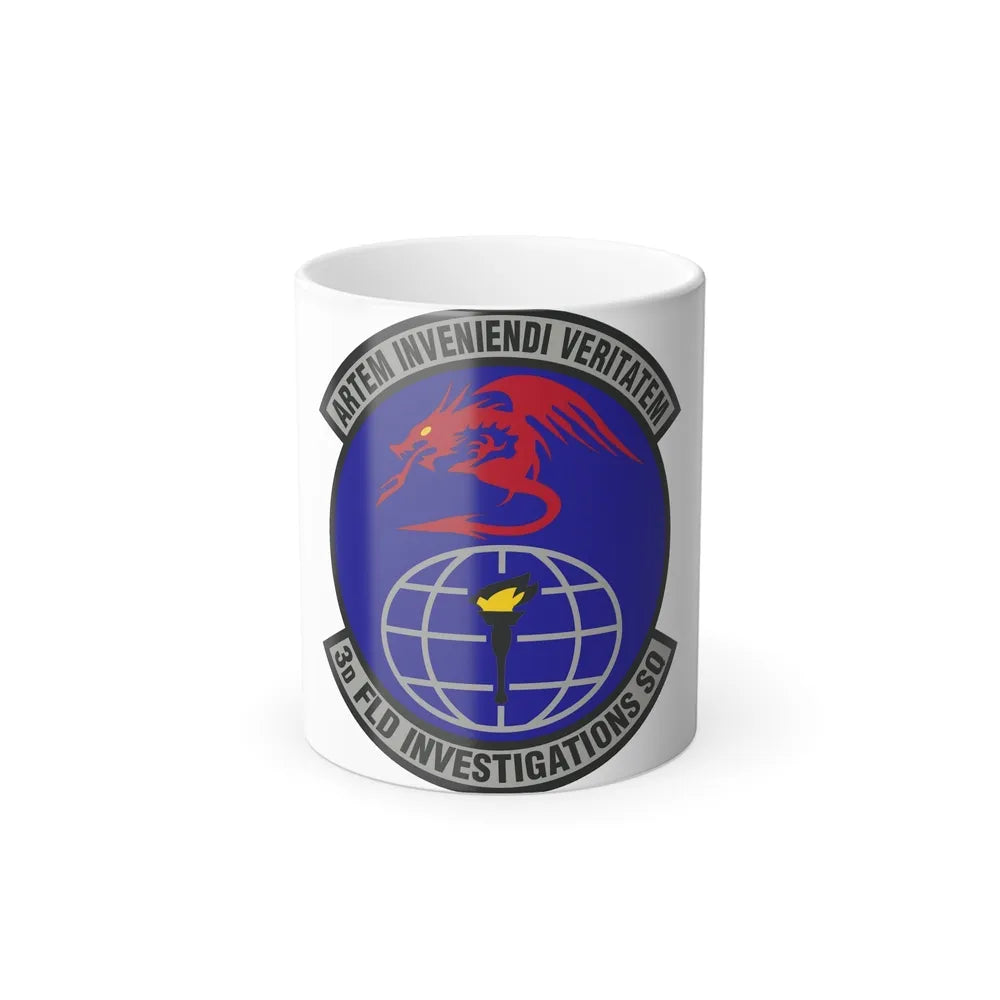 3d Field Investigations Squadron (U.S. Air Force) Color Changing Coffee Mug-11oz-Go Mug Yourself