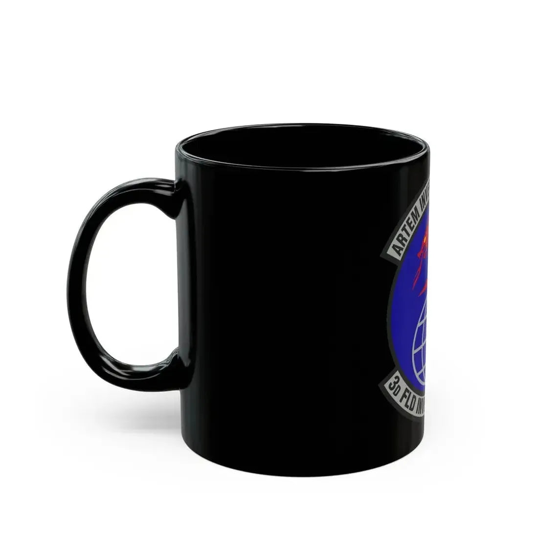 3d Field Investigations Squadron (U.S. Air Force) Black Coffee Mug - Go Mug Yourself