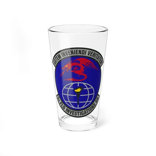 3d Field Investigations Squadron (U.S. Air Force) Pint Glass 16oz 16oz - Go Mug Yourself
