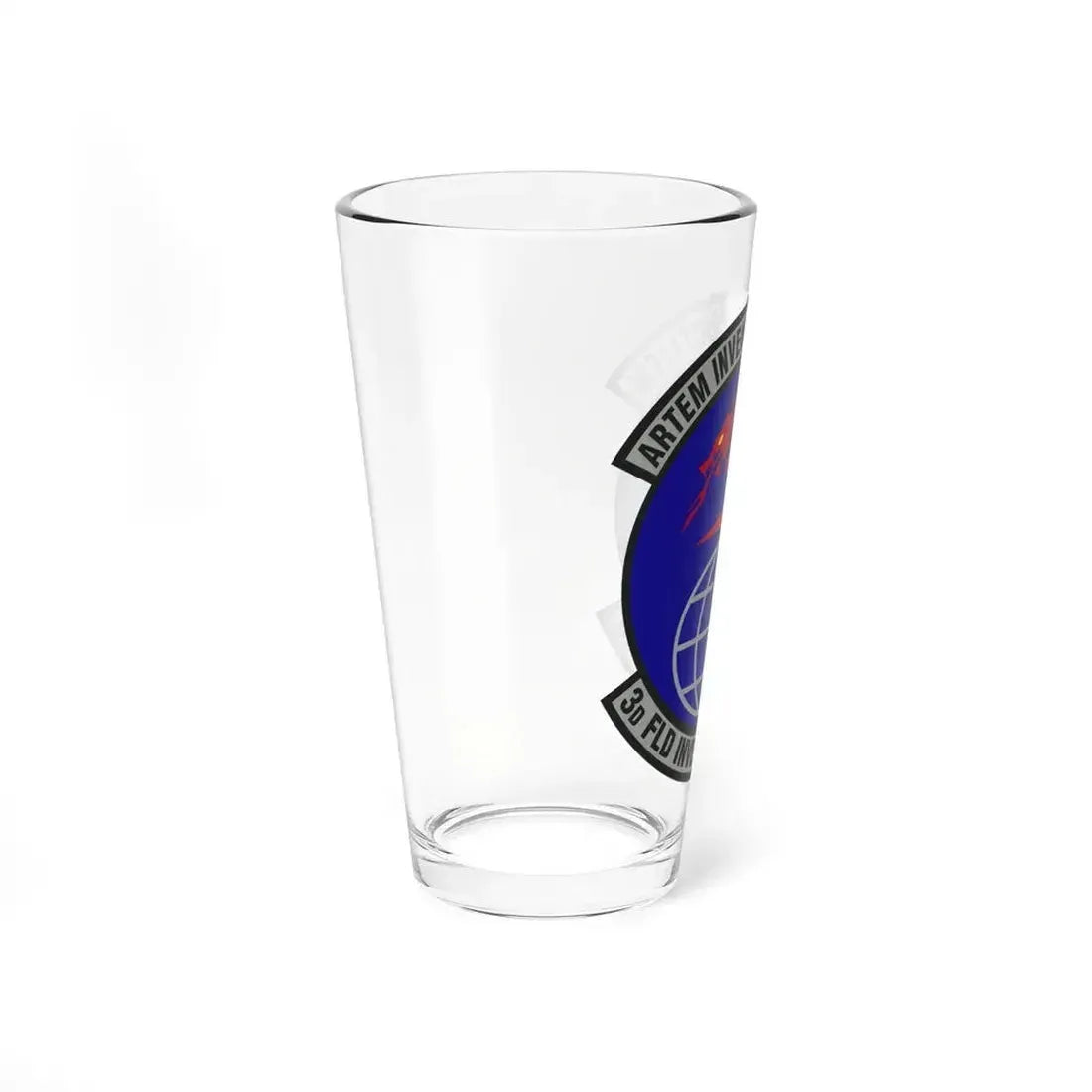 3d Field Investigations Squadron (U.S. Air Force) Pint Glass 16oz - Go Mug Yourself
