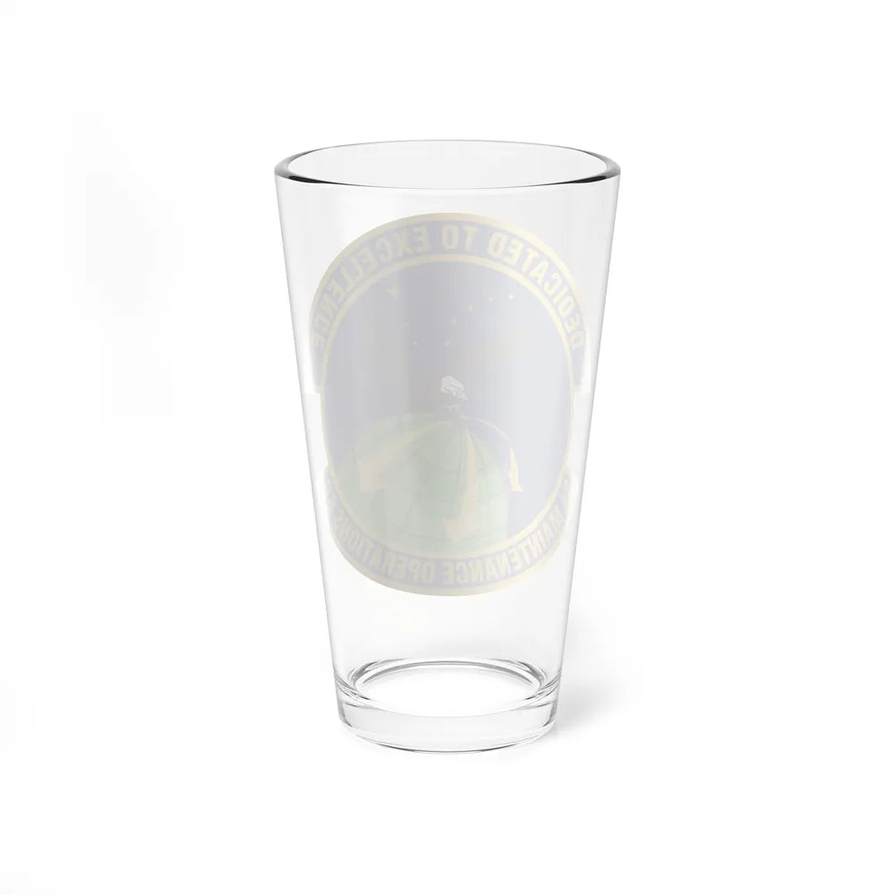 3d Maintenance Operations Squadron (U.S. Air Force) Pint Glass 16oz-Go Mug Yourself