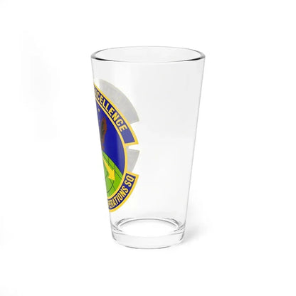 3d Maintenance Operations Squadron (U.S. Air Force) Pint Glass 16oz - Go Mug Yourself