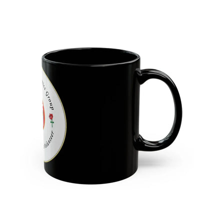 3d Marines Logistics Group Family Readiness Volunteer (USMC) Black Coffee Mug-Go Mug Yourself