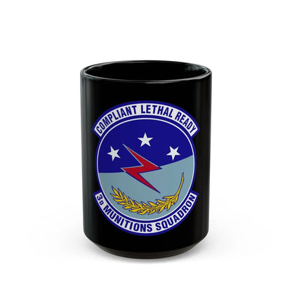 3d Munitions Squadron (U.S. Air Force) Black Coffee Mug-15oz-Go Mug Yourself