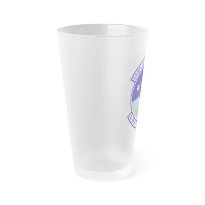 3d Munitions Squadron (U.S. Air Force) Frosted Pint Glass 16oz-Go Mug Yourself