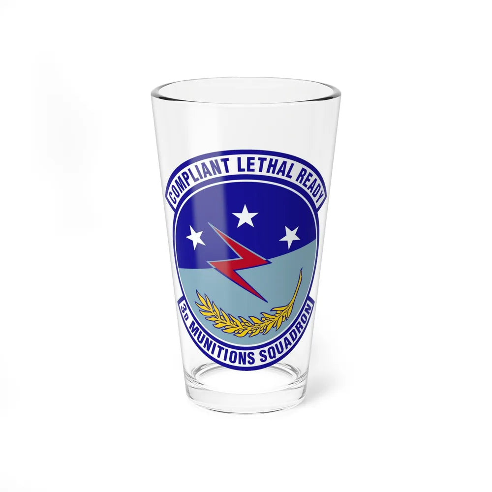 3d Munitions Squadron (U.S. Air Force) Pint Glass 16oz-16oz-Go Mug Yourself