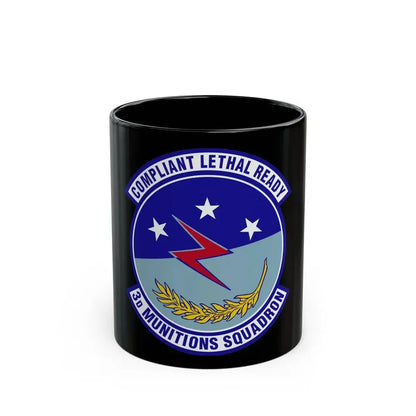 3d Munitions Squadron (U.S. Air Force) Black Coffee Mug 11oz - Go Mug Yourself