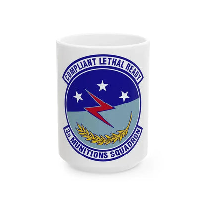 3d Munitions Squadron (U.S. Air Force) White Coffee Mug 15oz - Go Mug Yourself
