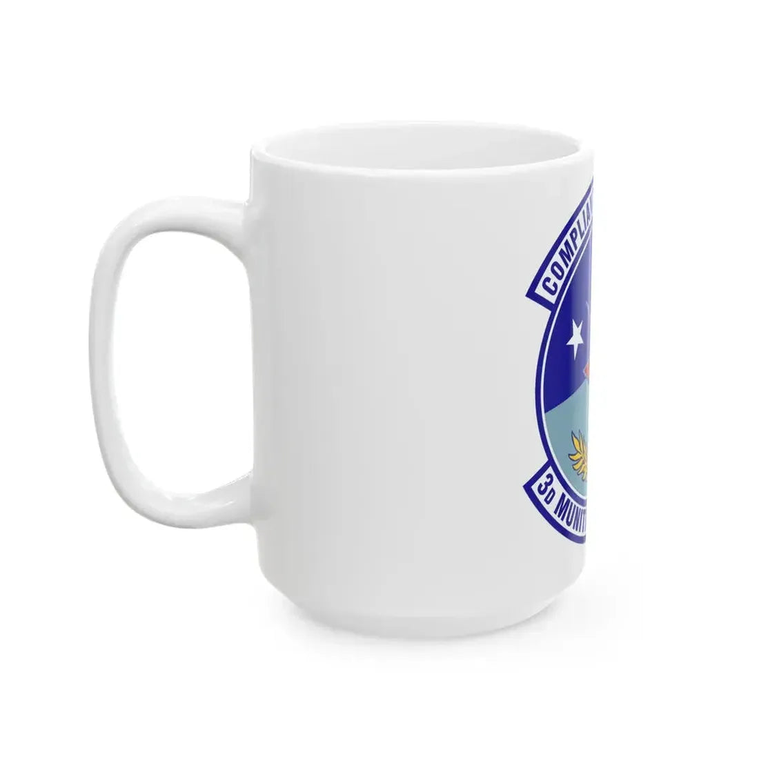 3d Munitions Squadron (U.S. Air Force) White Coffee Mug - Go Mug Yourself