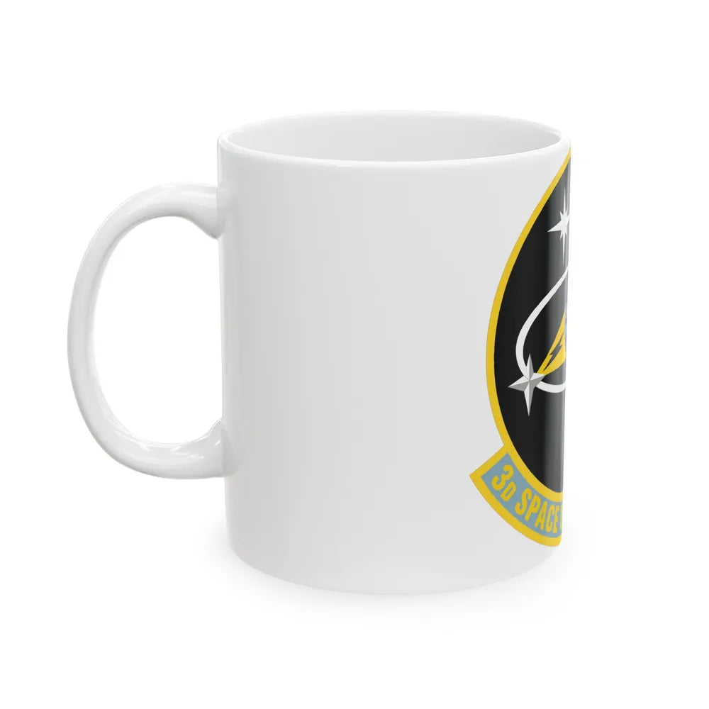 3d Space Operations Squadron (U.S. Air Force) White Coffee Mug-Go Mug Yourself