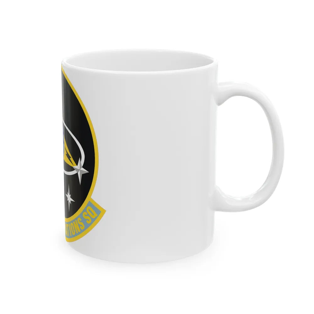 3d Space Operations Squadron (U.S. Air Force) White Coffee Mug-Go Mug Yourself