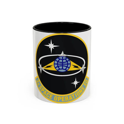 3d Space Operations Squadron (U.S. Air Force) Accent Coffee Mug 11oz Black - Go Mug Yourself