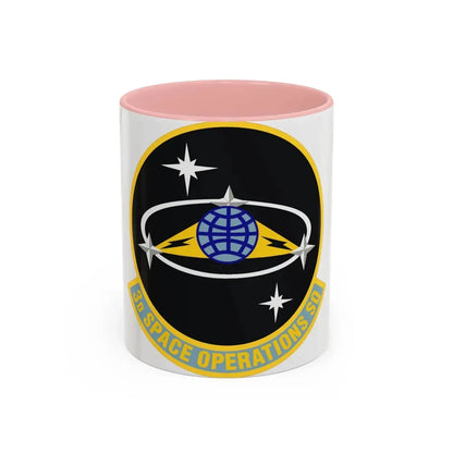 3d Space Operations Squadron (U.S. Air Force) Accent Coffee Mug 11oz Pink - Go Mug Yourself