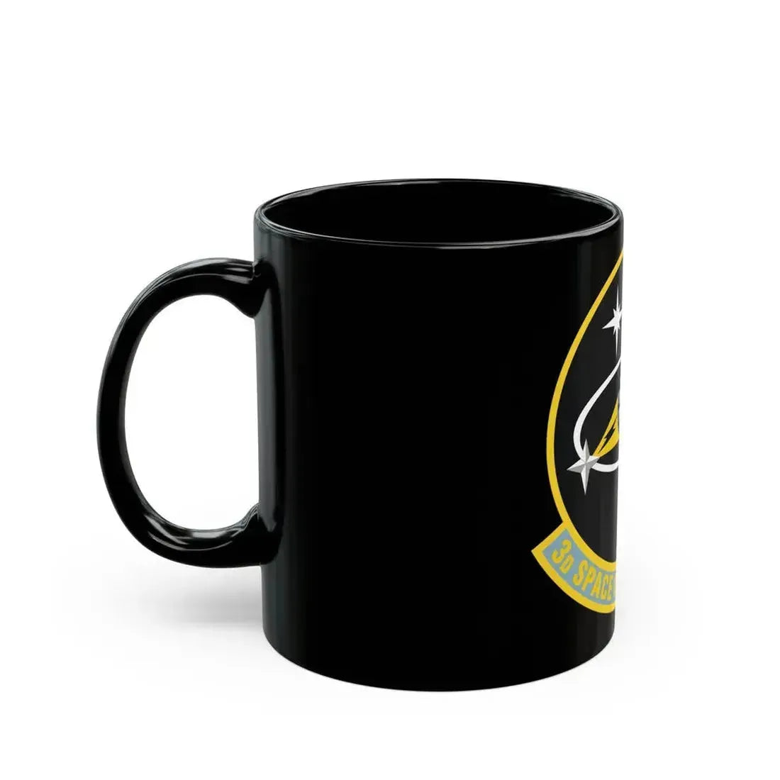 3d Space Operations Squadron (U.S. Air Force) Black Coffee Mug - Go Mug Yourself
