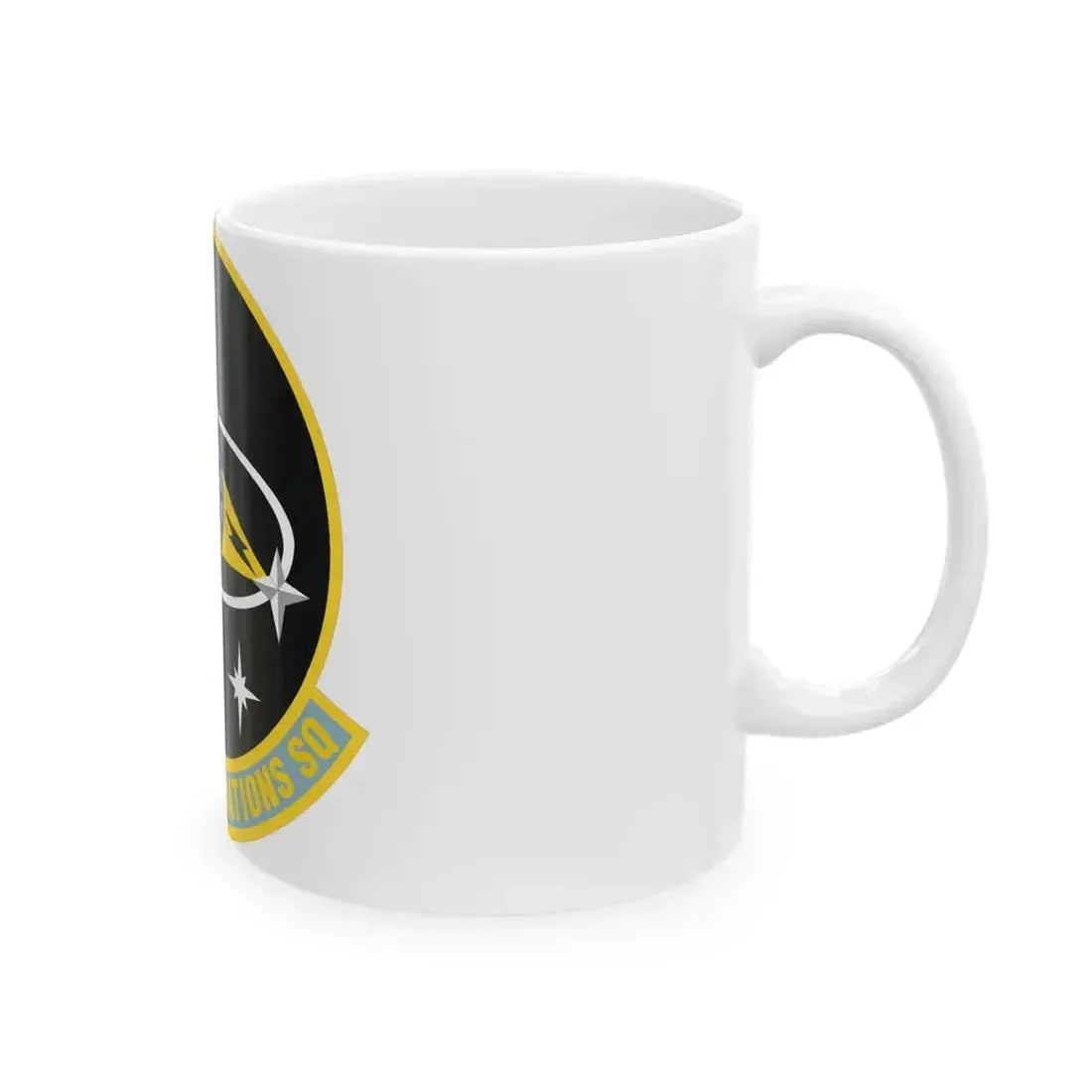 3d Space Operations Squadron (U.S. Air Force) White Coffee Mug - Go Mug Yourself