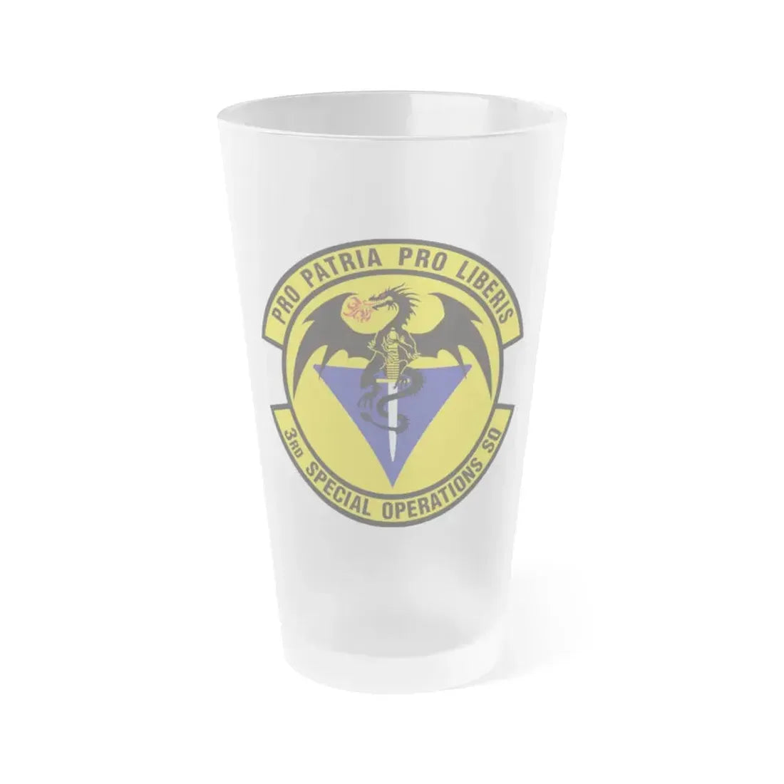 3d Special Operations Squadron (U.S. Air Force) Frosted Pint Glass 16oz 16oz Frosted - Go Mug Yourself