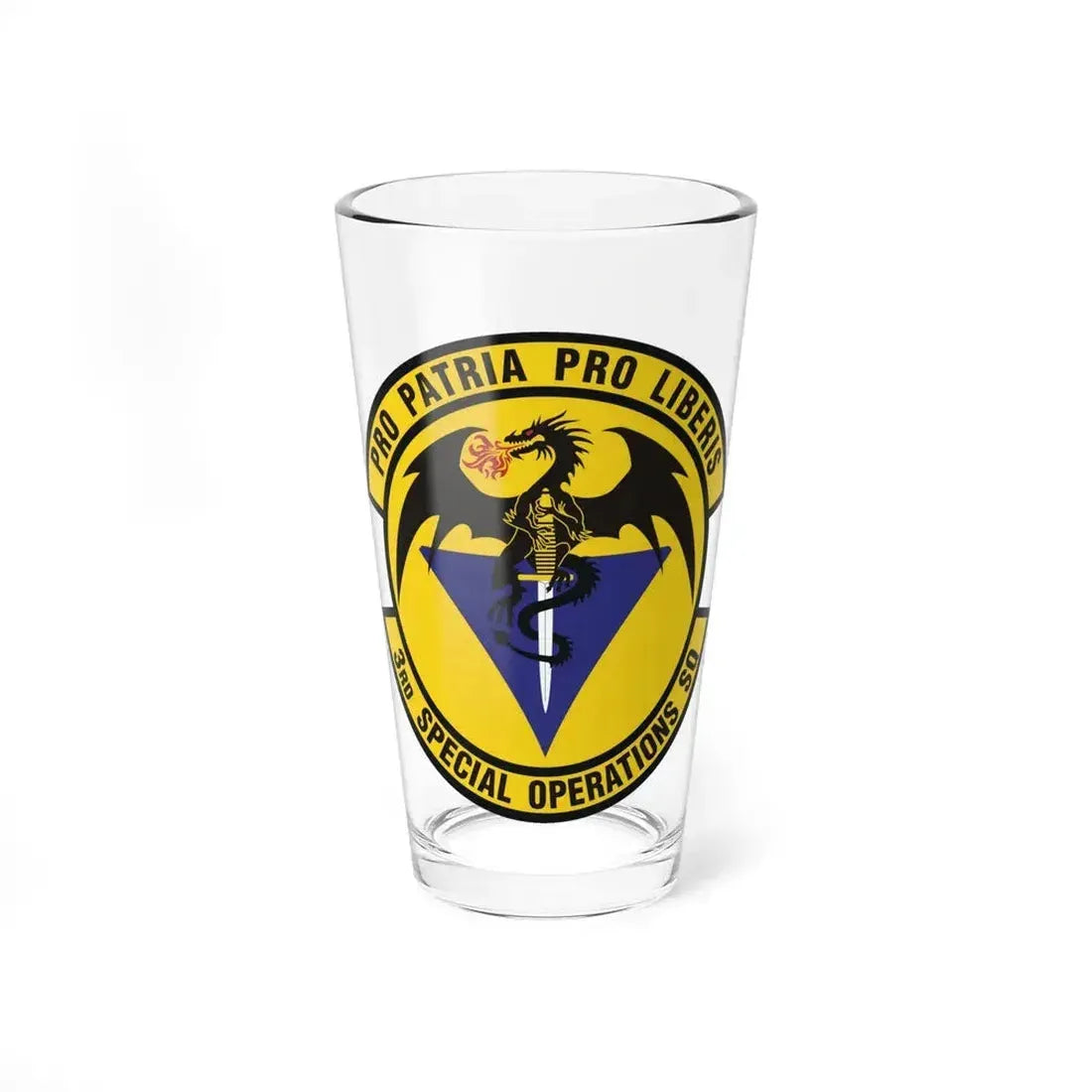 3d Special Operations Squadron (U.S. Air Force) Pint Glass 16oz 16oz - Go Mug Yourself