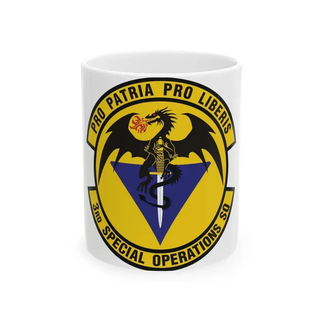 3d Special Operations Squadron (U.S. Air Force) White Coffee Mug 11oz - Go Mug Yourself