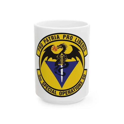 3d Special Operations Squadron (U.S. Air Force) White Coffee Mug 15oz - Go Mug Yourself